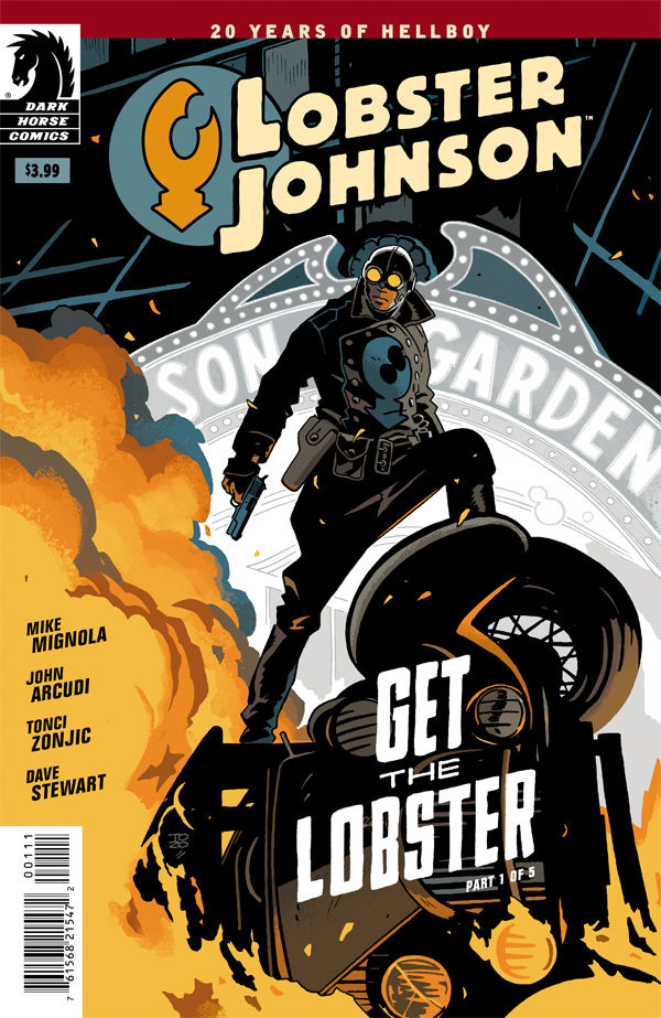 Cover for Lobster Johnson: Get the Lobster #1 (21-547)