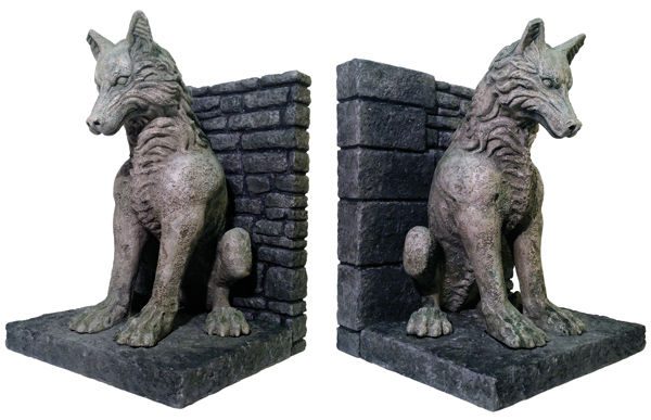 Cover for Game of Thrones: Dire Wolf Bookends (21-586)