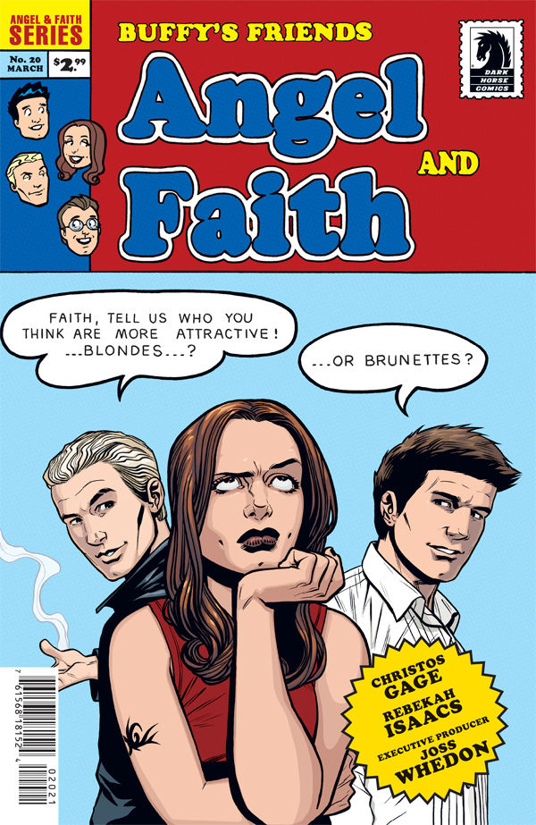 Cover for Angel & Faith #20 (Rebekah Isaacs variant cover) (21-616)