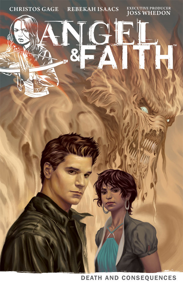 Cover for Angel & Faith Volume 4: Death and Consequences TPB (21-622)