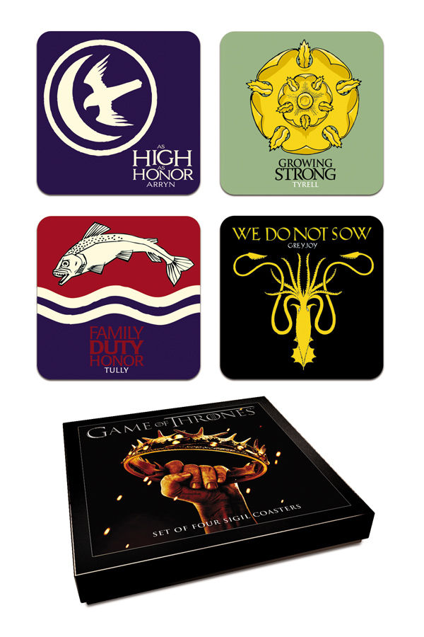 Cover for Game of Thrones Season 2 Coaster Set (21-662)