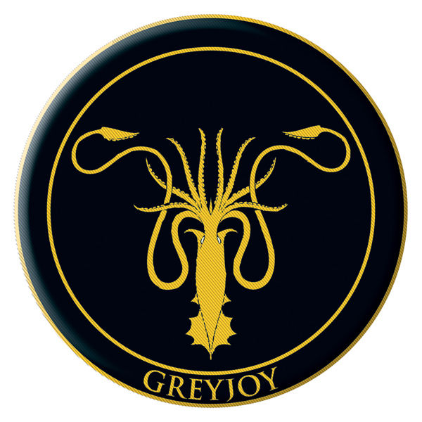 Cover for Game of Thrones Embroidered Patch: Greyjoy (21-664)