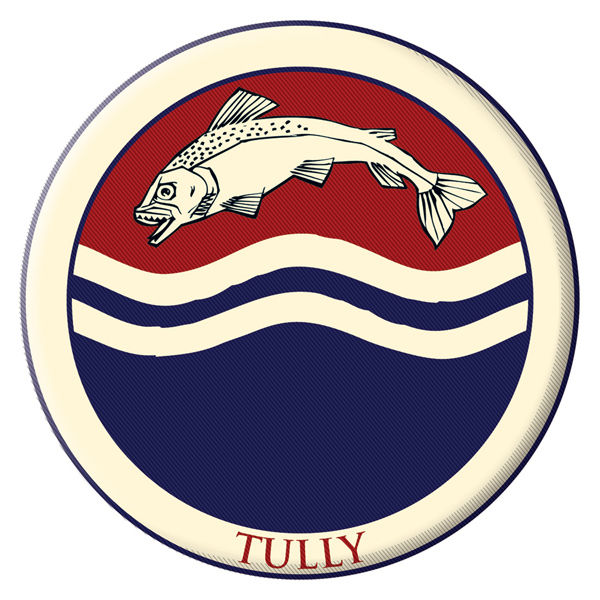 Cover for Game of Thrones Embroidered Patch: Tully (21-665)