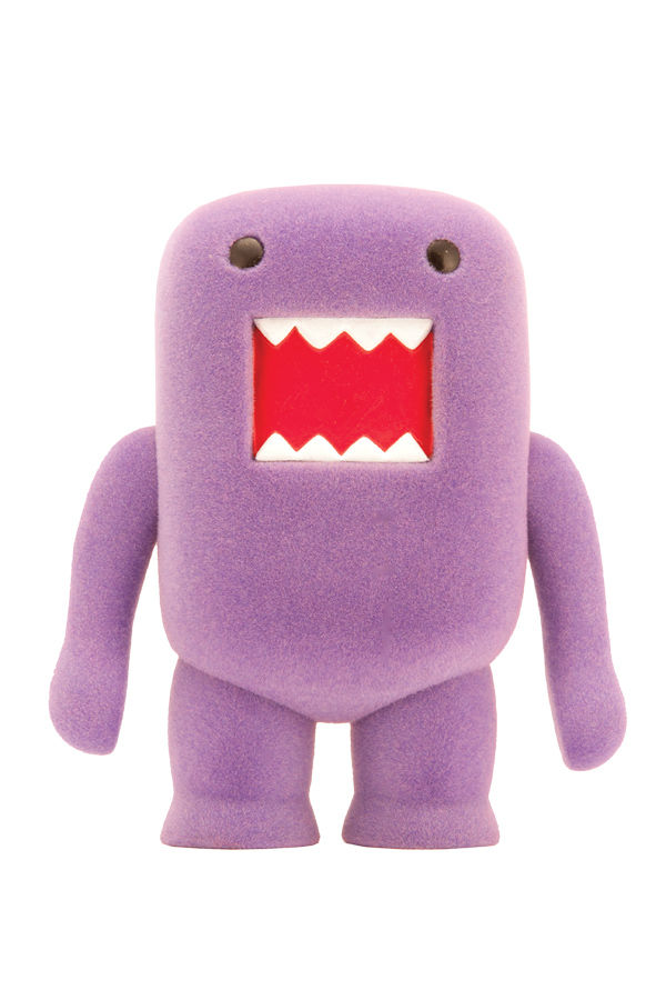Cover for 4" Domo Flocked Vinyl Figure: Grape Soda (21-969)