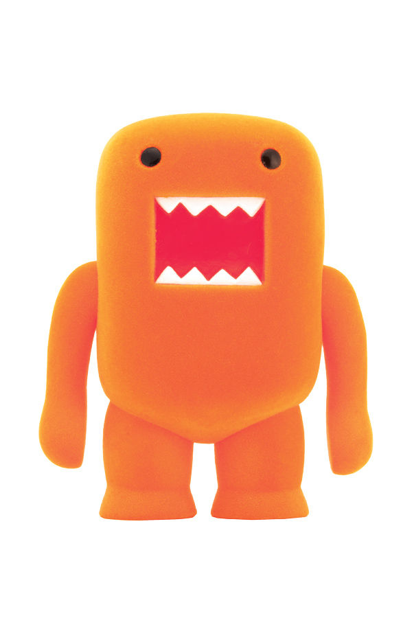 Cover for 4" Domo Flocked Vinyl Figure: Orange Soda (21-971)