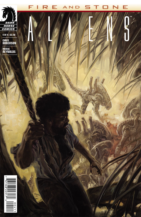 Cover for Aliens: Fire and Stone #4 (22-320)