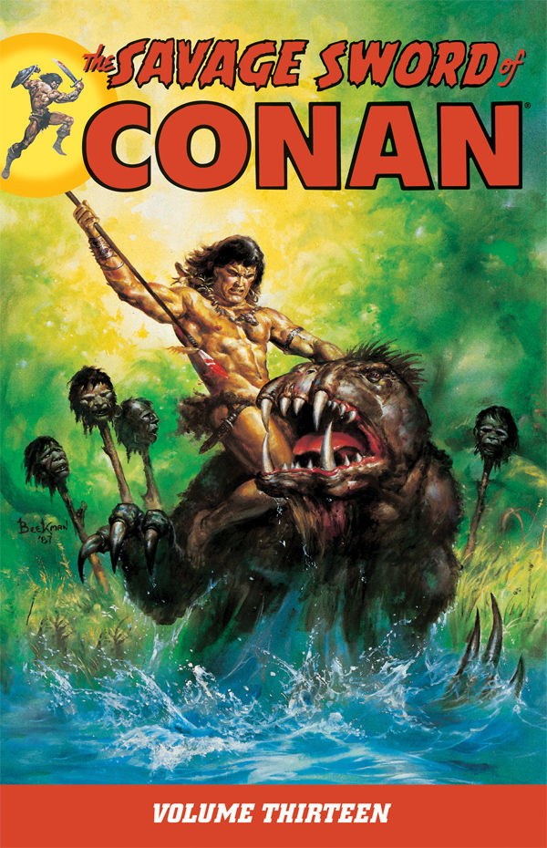 Cover for The Savage Sword of Conan Volume 13 TPB (22-347)