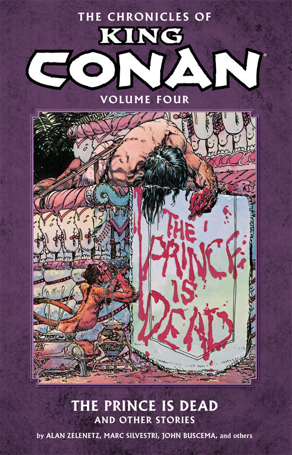 Cover for The Chronicles of King Conan Volume 4: The Prince is Dead and Other Stories TPB (22-354)