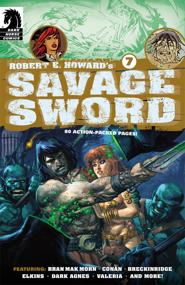 Cover for Robert E. Howard's Savage Sword #7 (22-487)