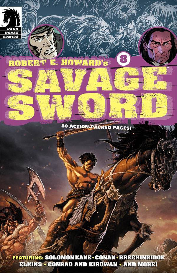 Cover for Robert E. Howard’s Savage Sword #8 (22-488)