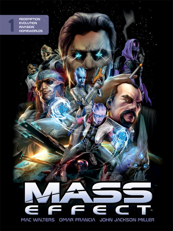 Cover for Mass Effect Library Edition Volume 1 HC (22-500)