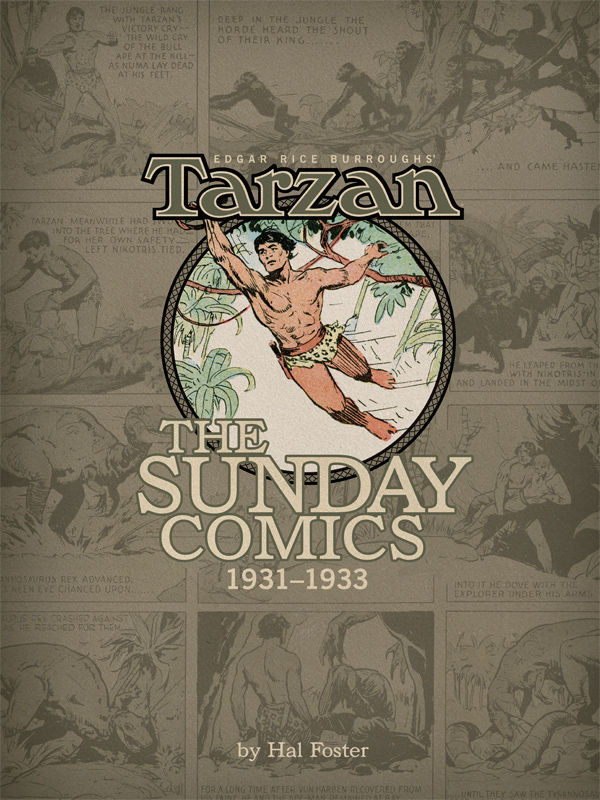 Cover for Edgar Rice Burroughs' Tarzan: The Sunday Comics Volume 1, 1931-1933 HC (22-520)