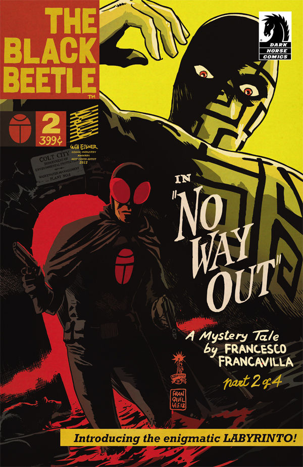 Cover for The Black Beetle: No Way Out #2 (of 4) (22-593)