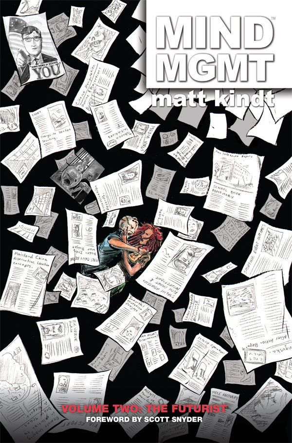 Cover for MIND MGMT Volume 2: The Futurist HC (22-724)