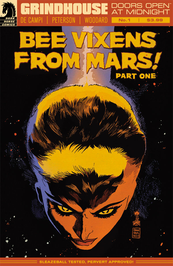 Cover for Grindhouse: Doors Open at Midnight #1 (Francesco Francavilla cover) (22-741)