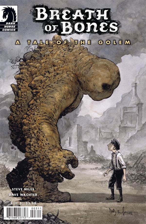 Cover for Breath of Bones: A Tale of the Golem #3 (22-774)