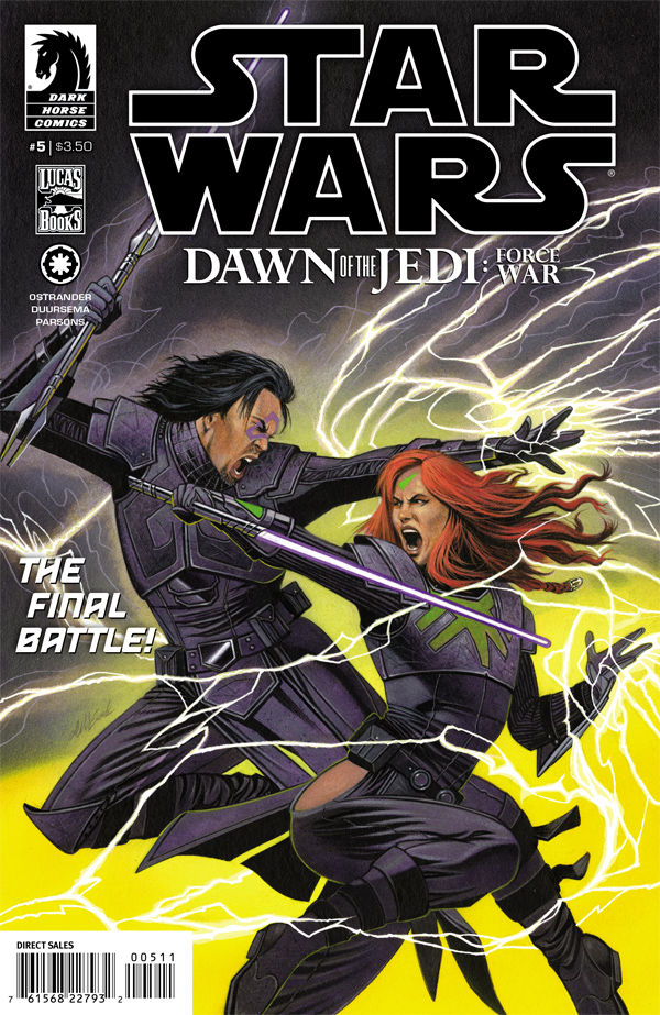 Cover for Star Wars: Dawn of the Jedi—Force War #5 (22-797)