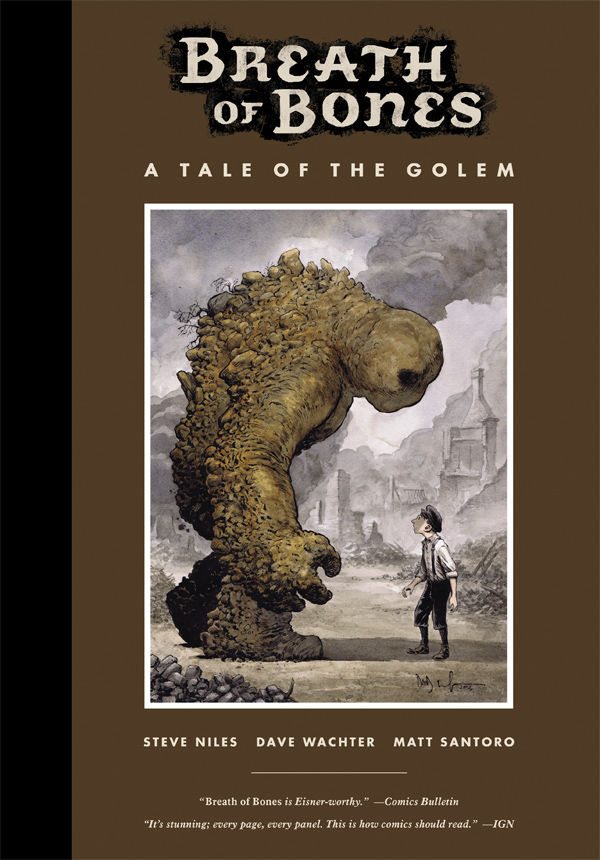 Cover for Breath of Bones: A Tale of the Golem HC (22-834)