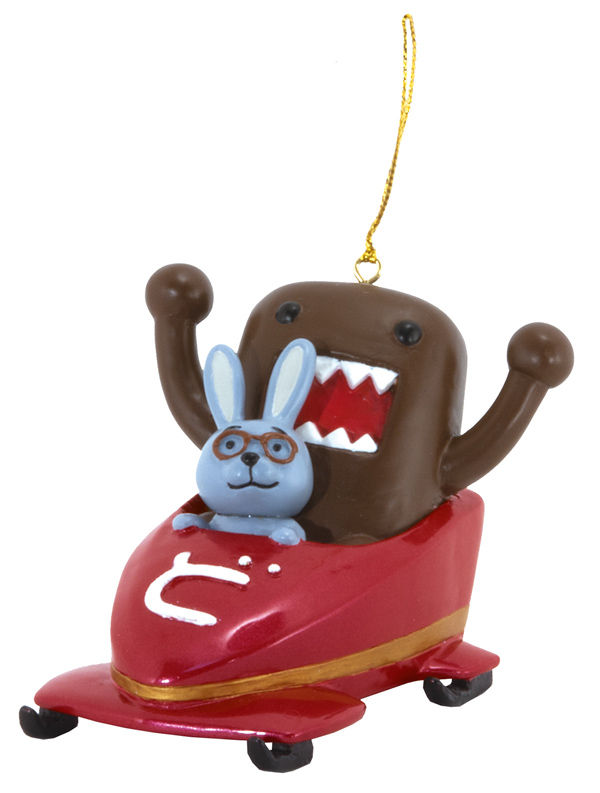 Cover for Domo and Friends in Bobsled Ornament (22-851)