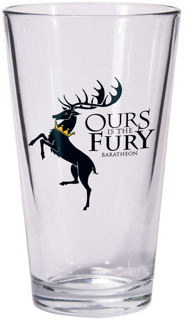 Cover for Game of Thrones Pint Glass: Baratheon Sigil (22-963)