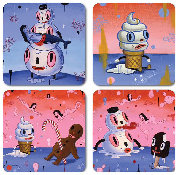 Cover for Gary Baseman Coaster Set (23-065)