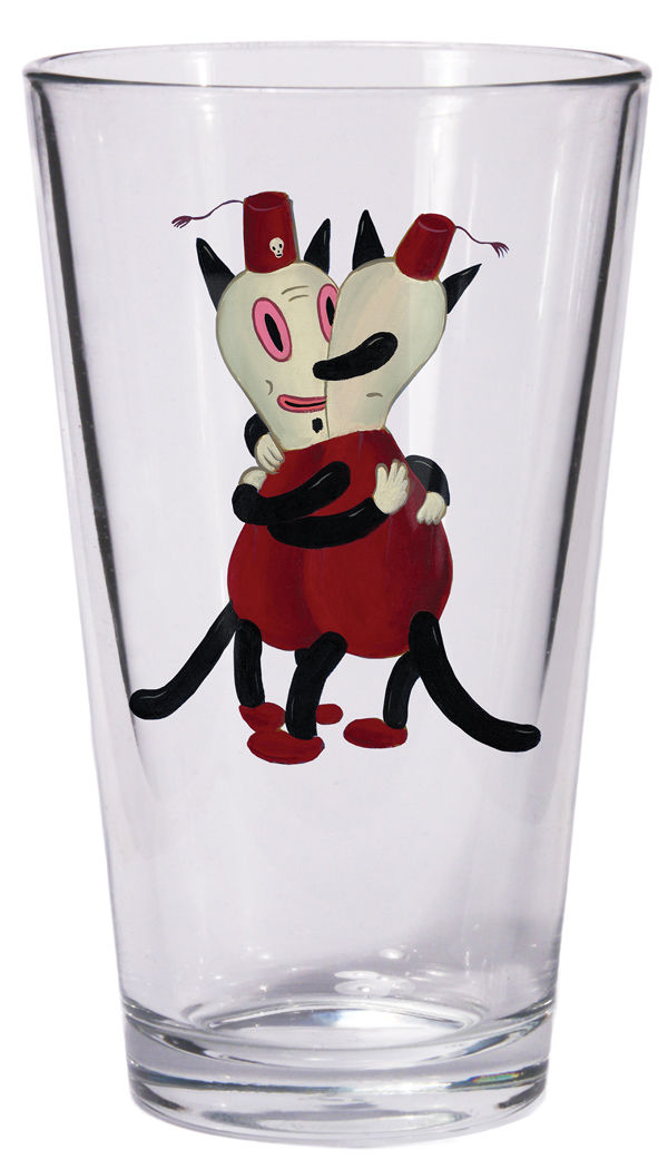 Cover for Gary Baseman Pint Glass (23-067)