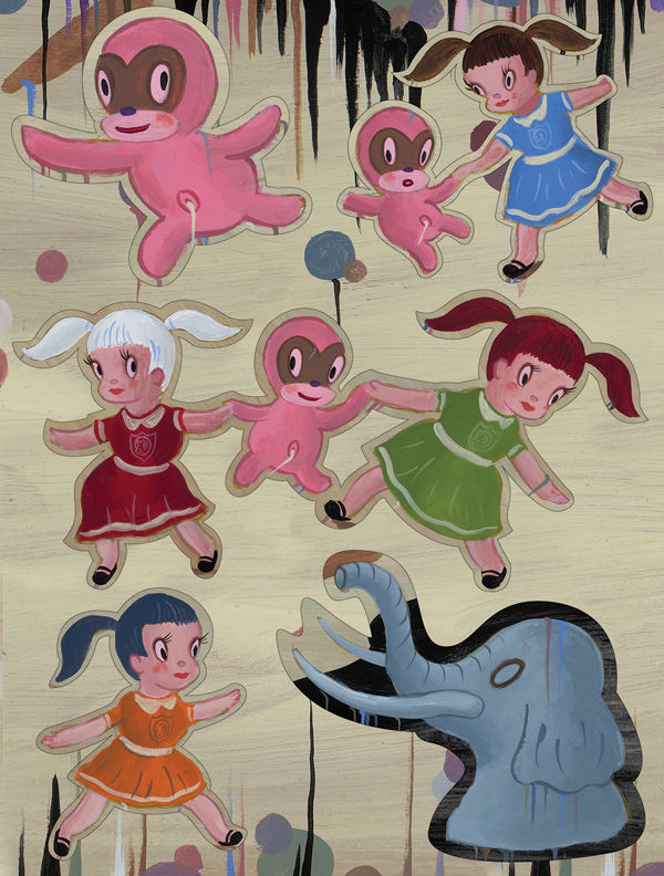 Cover for Gary Baseman Magnet Set (23-068)