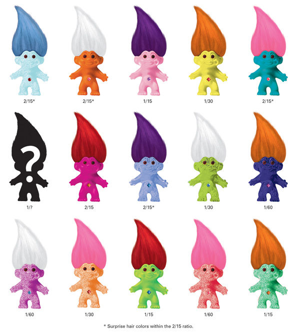 Cover for Good Luck Trolls Mystery Box Assortment Series 3 (23-245)