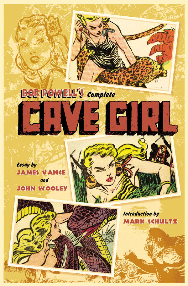 Cover for Bob Powell’s Complete Cave Girl HC (23-405)