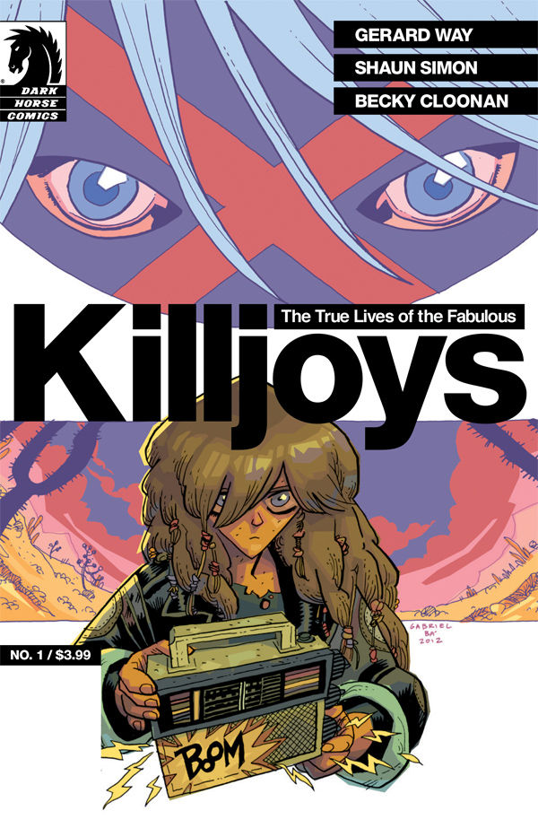 Cover for The True Lives of the Fabulous Killjoys #1 (Gabriel Bá variant cover) (23-517)