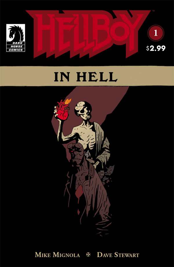 Cover for Hellboy in Hell #1 (second printing) (23-625)