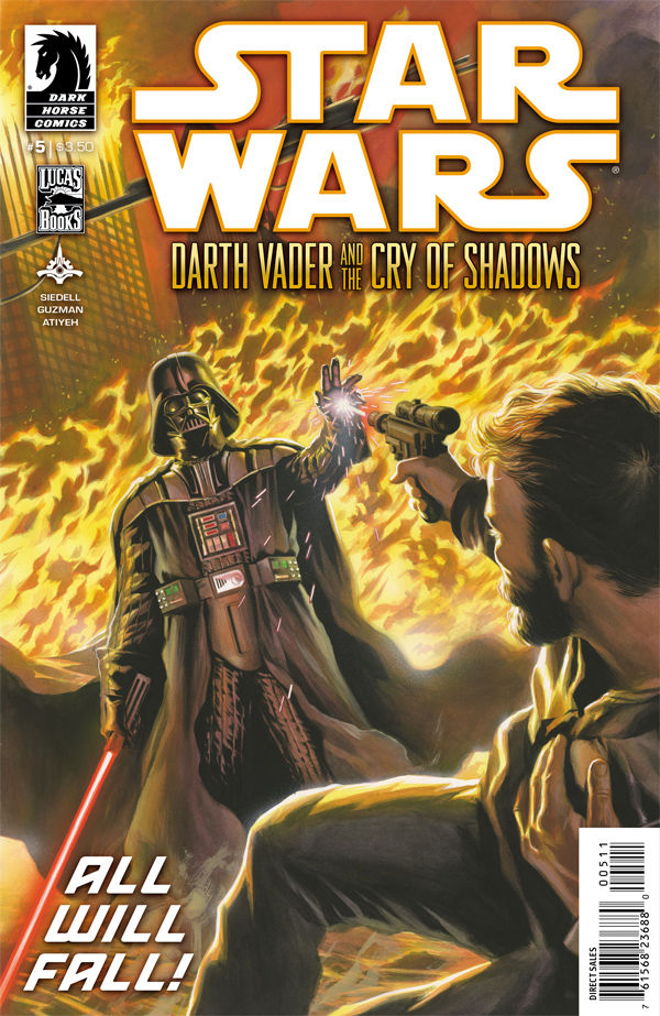 Cover for Star Wars: Darth Vader and the Cry of Shadows #5 (23-692)