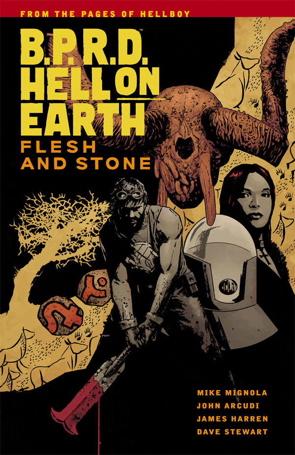 Cover for B.P.R.D. Hell on Earth Volume 11: Flesh and Stone TPB (23-743)