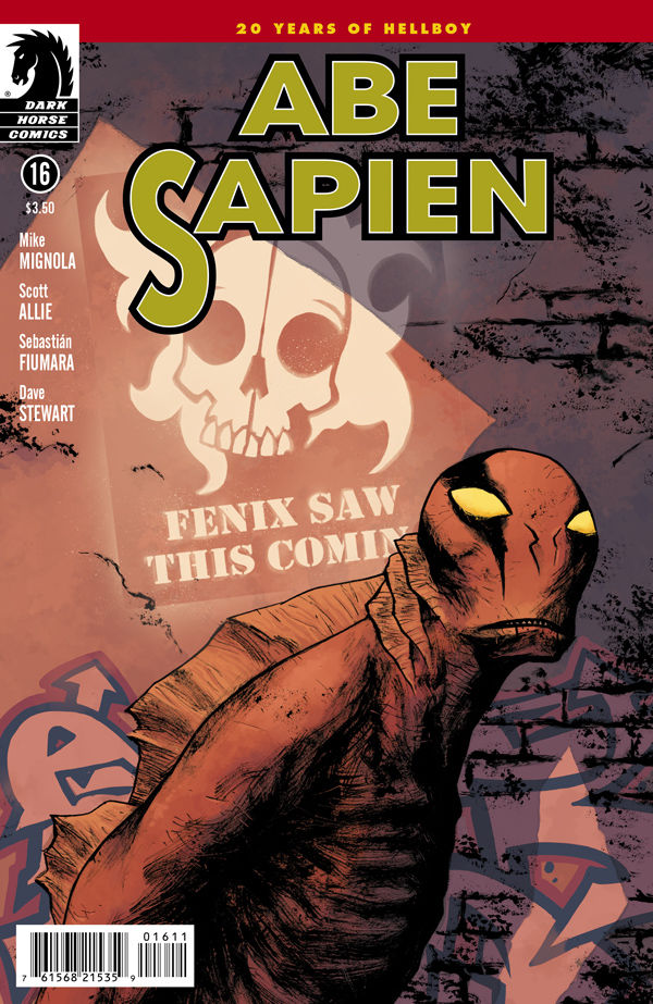 Cover for Abe Sapien #16 (23-888)