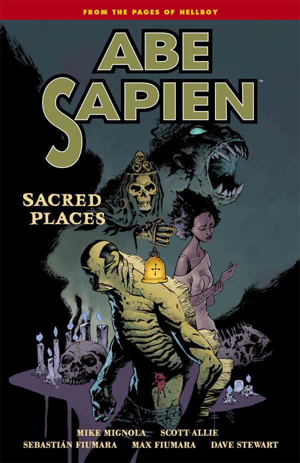 Cover for Abe Sapien Volume 5: Sacred Places TPB (23-893)