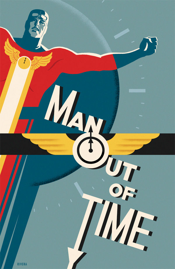 Cover for Captain Midnight #1 (Paolo Rivera variant cover) (23-895)