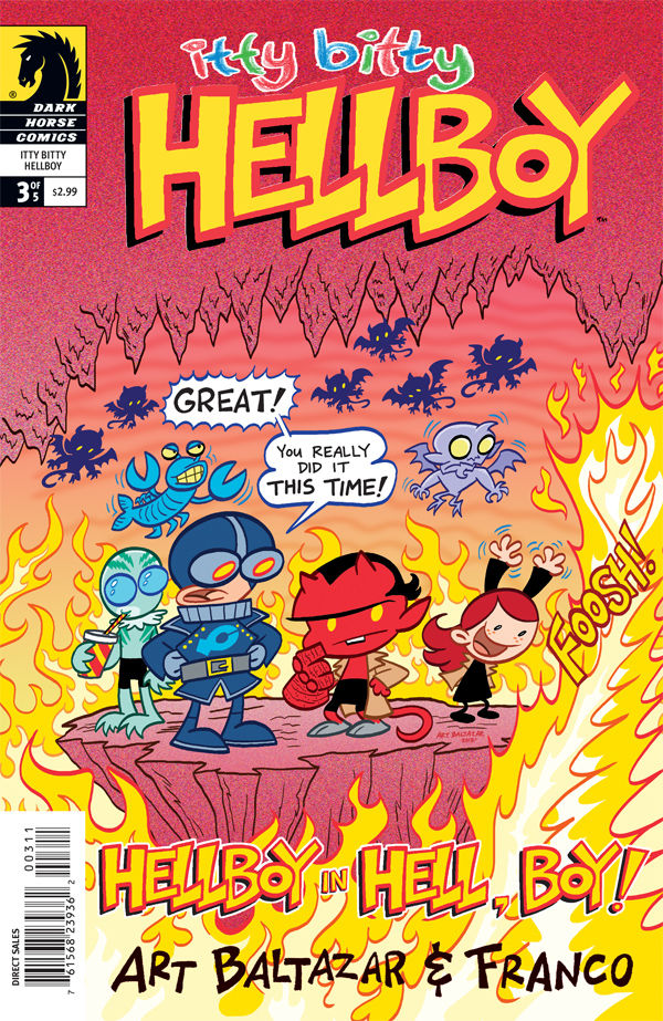 Cover for Itty Bitty Hellboy #3 (23-938)
