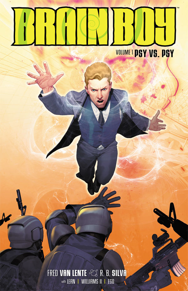 Cover for Brain Boy Volume 1: Psy vs. Psy TPB (24-024)