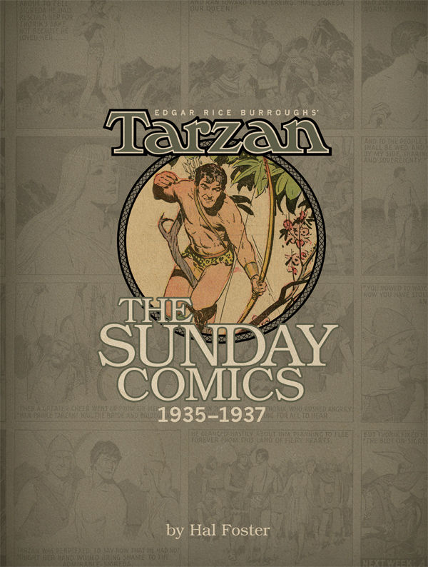 Cover for Edgar Rice Burroughs' Tarzan Volume 3: The Sunday Comics Volume 3--1935-1937 HC (24-068)