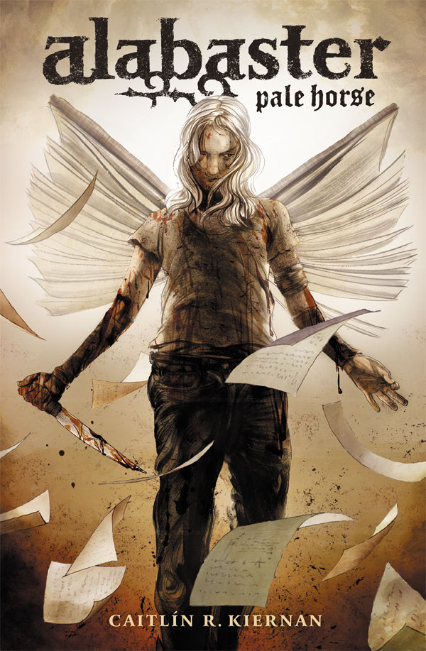 Cover for Alabaster: Pale Horse (novel) (24-162)