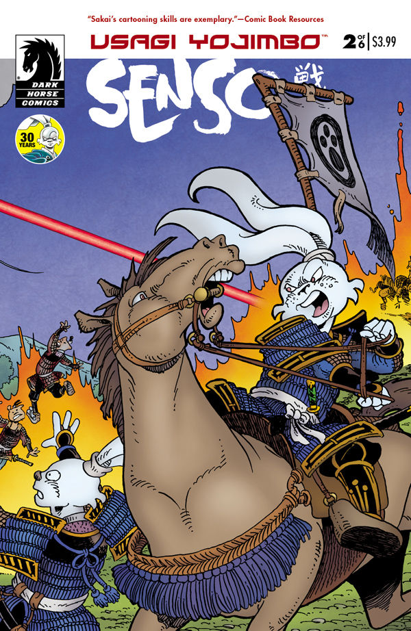 Cover for Usagi Yojimbo: Senso #2 (24-432)