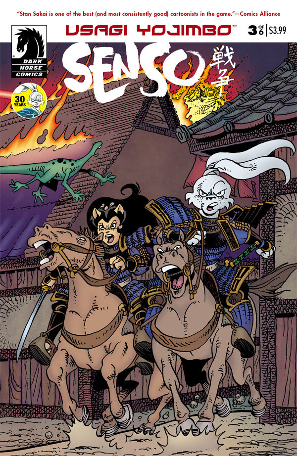 Cover for Usagi Yojimbo: Senso #3 (24-433)