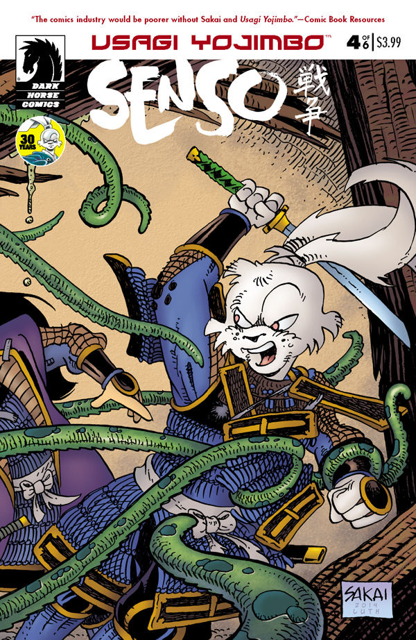 Cover for Usagi Yojimbo: Senso #4 (24-434)