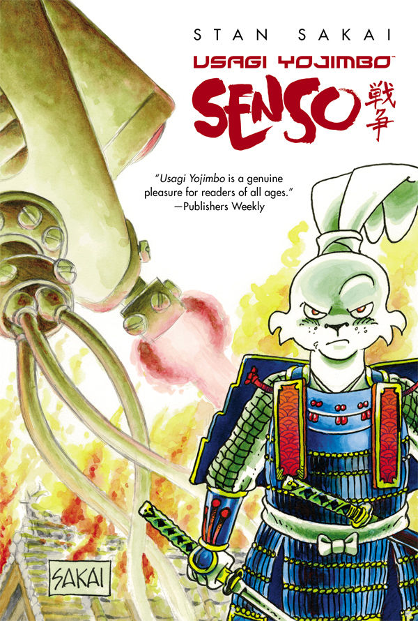 Cover for Usagi Yojimbo: Senso HC (24-437)