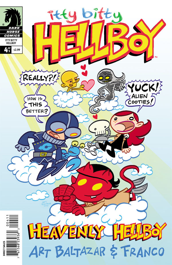 Cover for Itty Bitty Hellboy #4 (24-741)