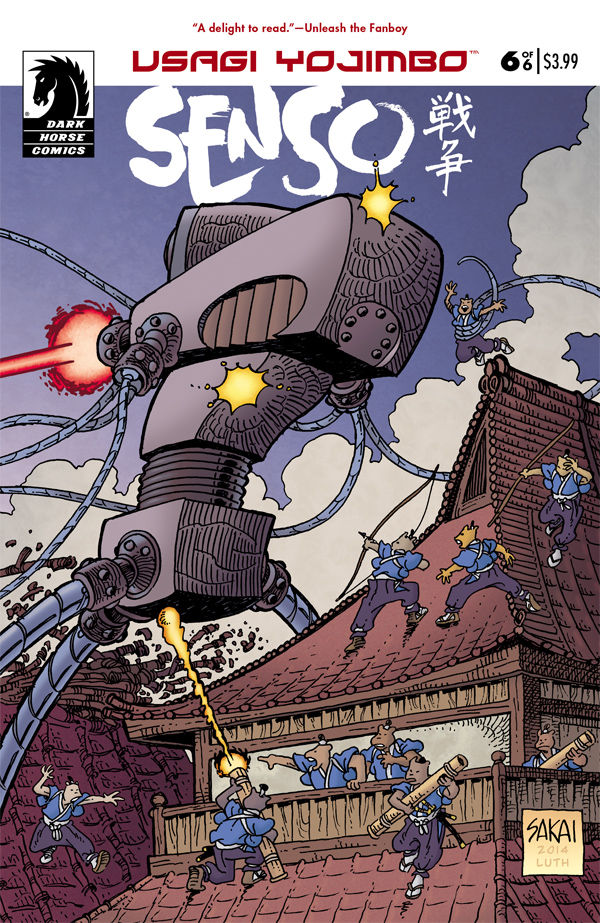 Cover for Usagi Yojimbo: Senso #6 (24-907)