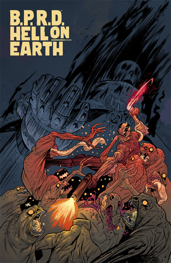 Cover for B.P.R.D. Hell on Earth #117 (James Harren variant cover) (24-910)