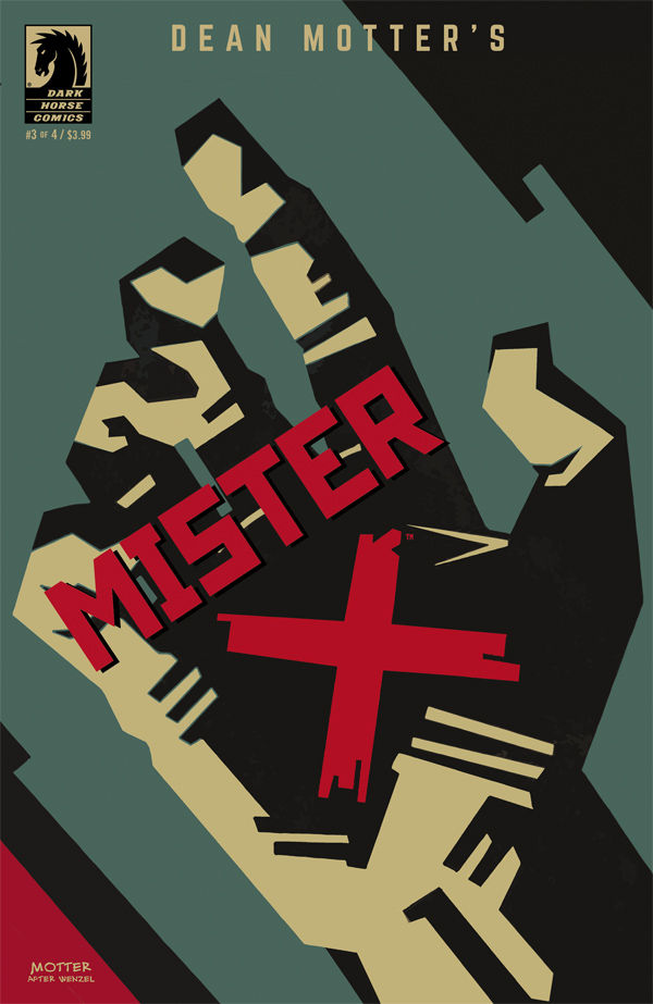 Cover for Mister X: Razed #3 (24-955)