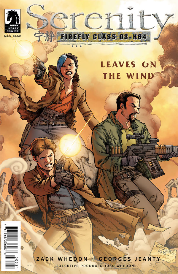 Cover for Serenity: Leaves on the Wind #5 (Georges Jeanty variant cover) (25-015)