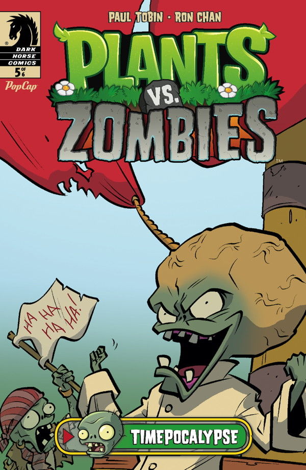 Cover for Plants vs. Zombies: Timepocalypse #5 (Digital Exclusive) (25-268)